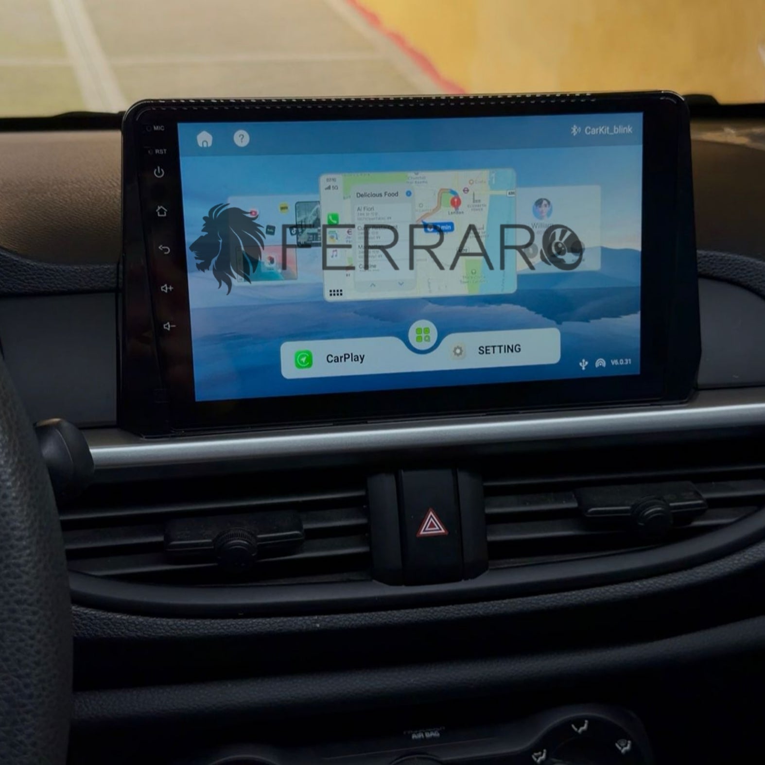 Autoradio per Kia Picanto 9" 2K | 2017-2020 | Android | Bluetooth | CarPlay | Android Auto | 12/256GB Ram