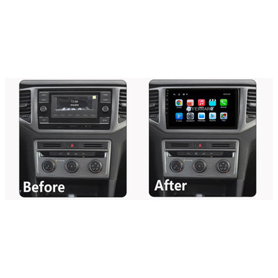 Kit Montaggio Autoradio 9"Pollici Volkswagen 9" (2016-2023), Mascherina, Cablaggio per Autoradio Android