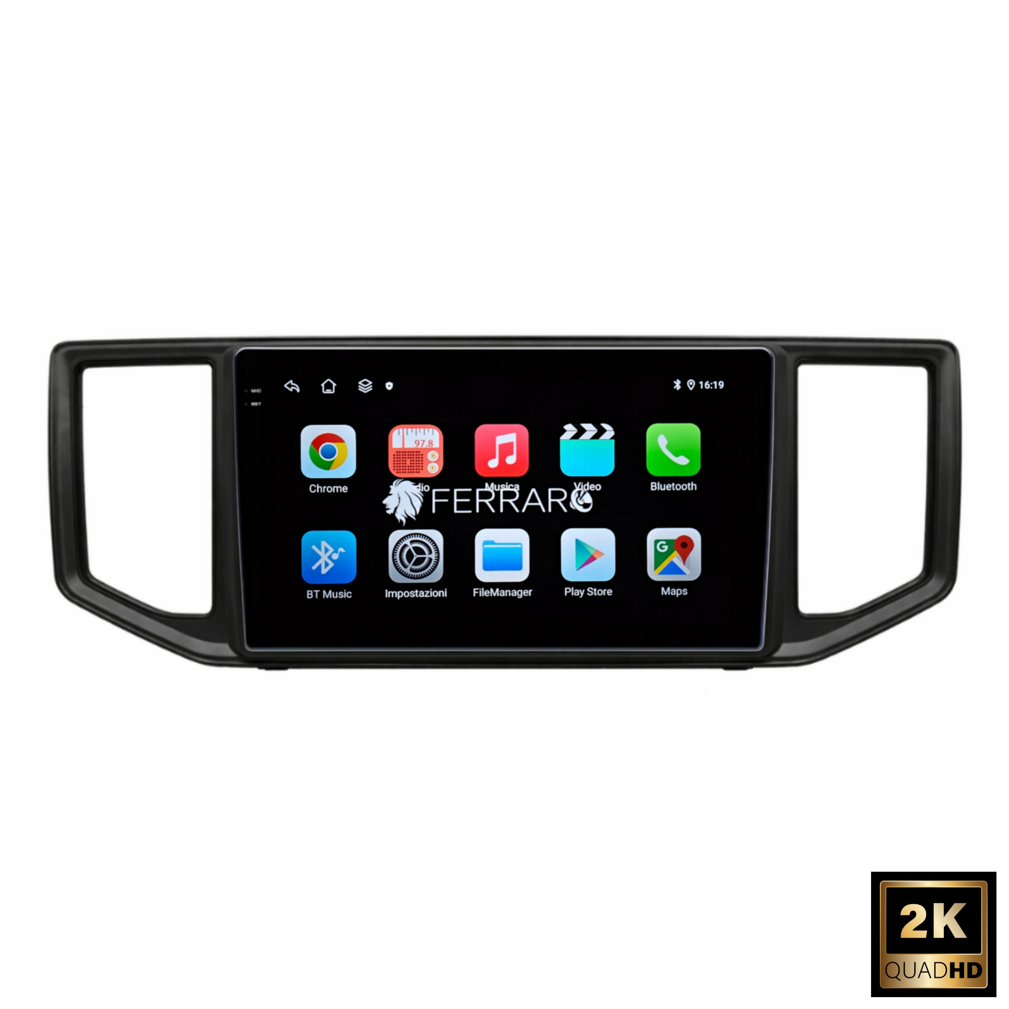 Autoradio per Volkswagen Crafter 10.1" 2K (2017-2025) Android, Bluetooth, CarPlay, Android Auto, 4/64GB Ram