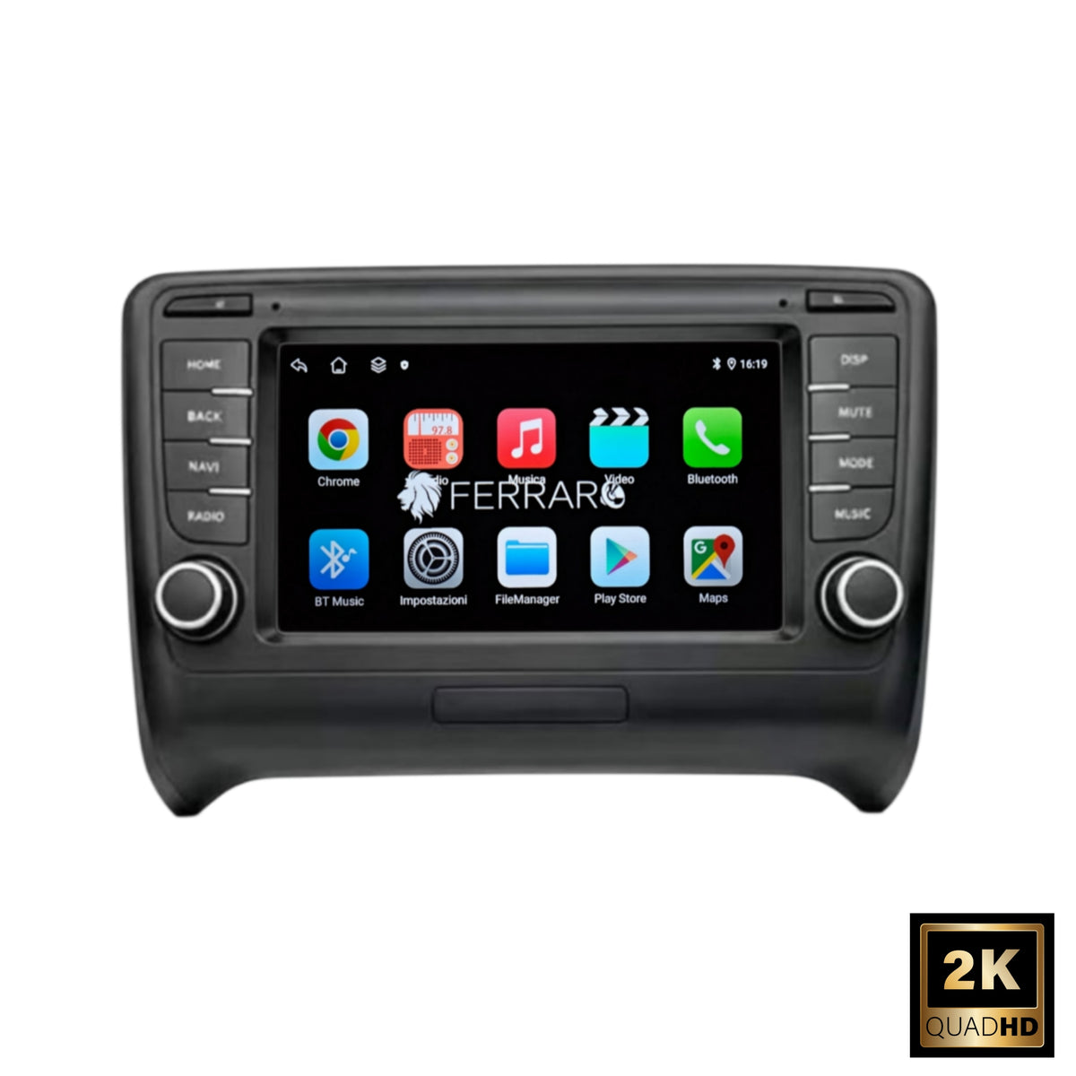 (PRENOTA) Autoradio per Audi TT 9" 2K (2006-2014) Android, Bluetooth, CarPlay, Android Auto, 12/256GB Ram