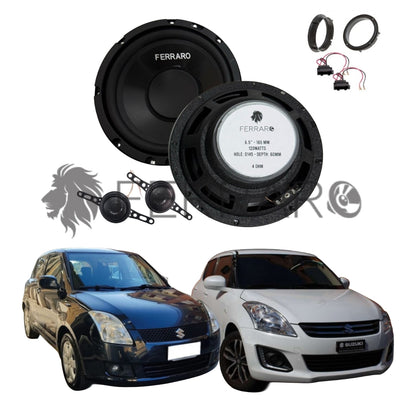 FerraroStore Kit 4 Altoparlanti | ASK-165.2 | Ant o Post | Suzuki Swift IV | V (2003-2017)