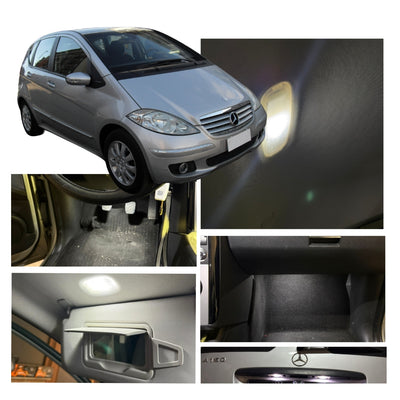 Conversione Fari Full LED Interni per Mercedes Classe A W169 (2004-2012)