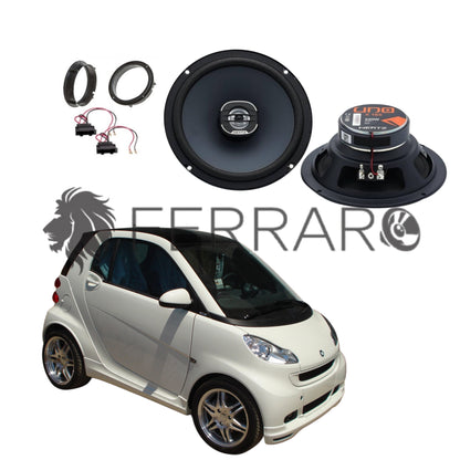 Hertz Kit 2 Casse | X 165 | Anteriori | Smart ForTwo 451