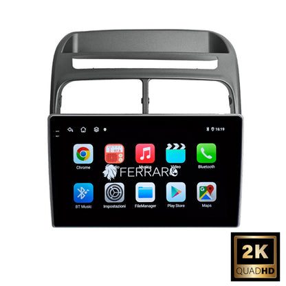 Autoradio per Fiat Linea 9" 2K | 2004-2012 | Android | Bluetooth | CarPlay | Android Auto | 12/256GB Ram