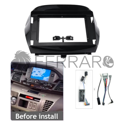 Kit Montaggio Autoradio 9"Pollici Honda FR-V (2004-2010) Mascherina, Cablaggio Autoradio Android