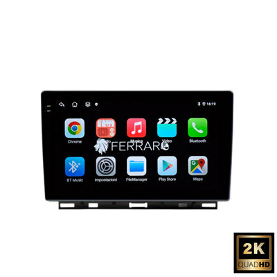 Autoradio per Renault Clio 5ª Serie 9" 2K | 2019-2023 | Android | Bluetooth | CarPlay | Android Auto | 12/256GB Ram