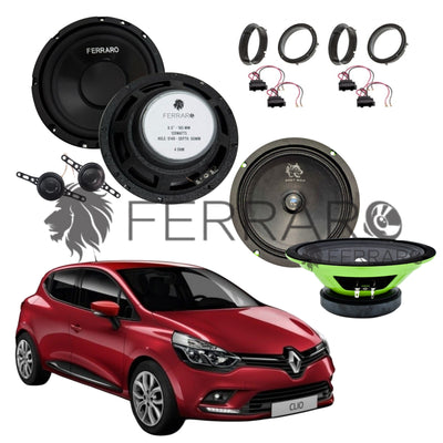 FerraroStore Kit 6 Altoparlanti | PV165.3 | ASK-165.2 | Ant/Post | Renault Clio V | 5ª Serie (Dal 2019>)