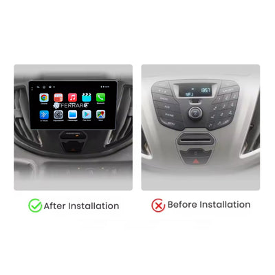 Autoradio per Ford Transit Van 9" 2K | 2014-2018 | Android | Bluetooth | CarPlay | Android Auto | 12/256GB Ram