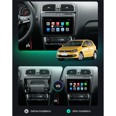 Autoradio per Volkswagen Polo 5 9" | 2008-2020 | Android | Bluetooth | CarPlay | Android Auto | 2GB/4GB/6GB/8GB Ram