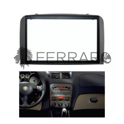 Mascherina Autoradio 2Din per Alfa Romeo 147