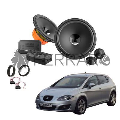 Hertz Kit 4 Casse | DSK 165.3 | Ant o Post | Seat Leon MK2 (2005-2012)
