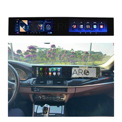 Autoradio per BMW X5, X6, F15-F16, 12.3" + 12.3" | 2015-2022 | Android | Bluetooth | CarPlay | Android Auto | 8/128GB Ram