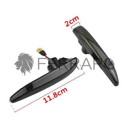 Indicatore Direzione Led per BMW Serie 7 E65, E66, E67, E68 (2001-2008), Plug and Play