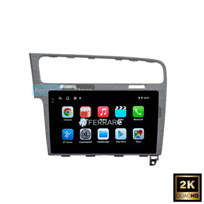 Autoradio per Volkswagen Golf 7 10.1" 2K | 2012-2021 | Android | Bluetooth | CarPlay | Android Auto | 4/64GB Ram