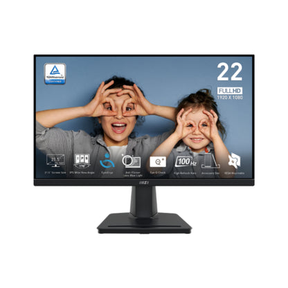 MSI Monitor Ufficio 22" FHD | PRO MP225 | 100Hz IPS