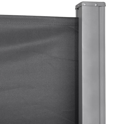 Outsunny Frangivista da Giardino Estensibile fino 3 m e Alto 1.6 m, Poliestere Anti UV e Alluminio, Grigio