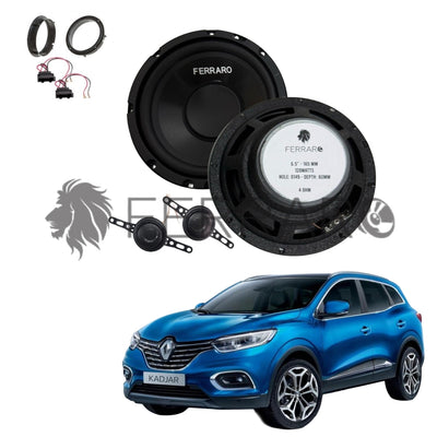 FerraroStore Kit 4 Altoparlanti | ASK-165.2 | Ant o Post | Renault Kadjar (Dal 2015>)