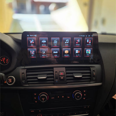 Autoradio per BMW X3 F25 | X4 F26 12.3" | 2010-2017 | Android | Bluetooth | CarPlay | Android Auto | 4GB/8GB Ram