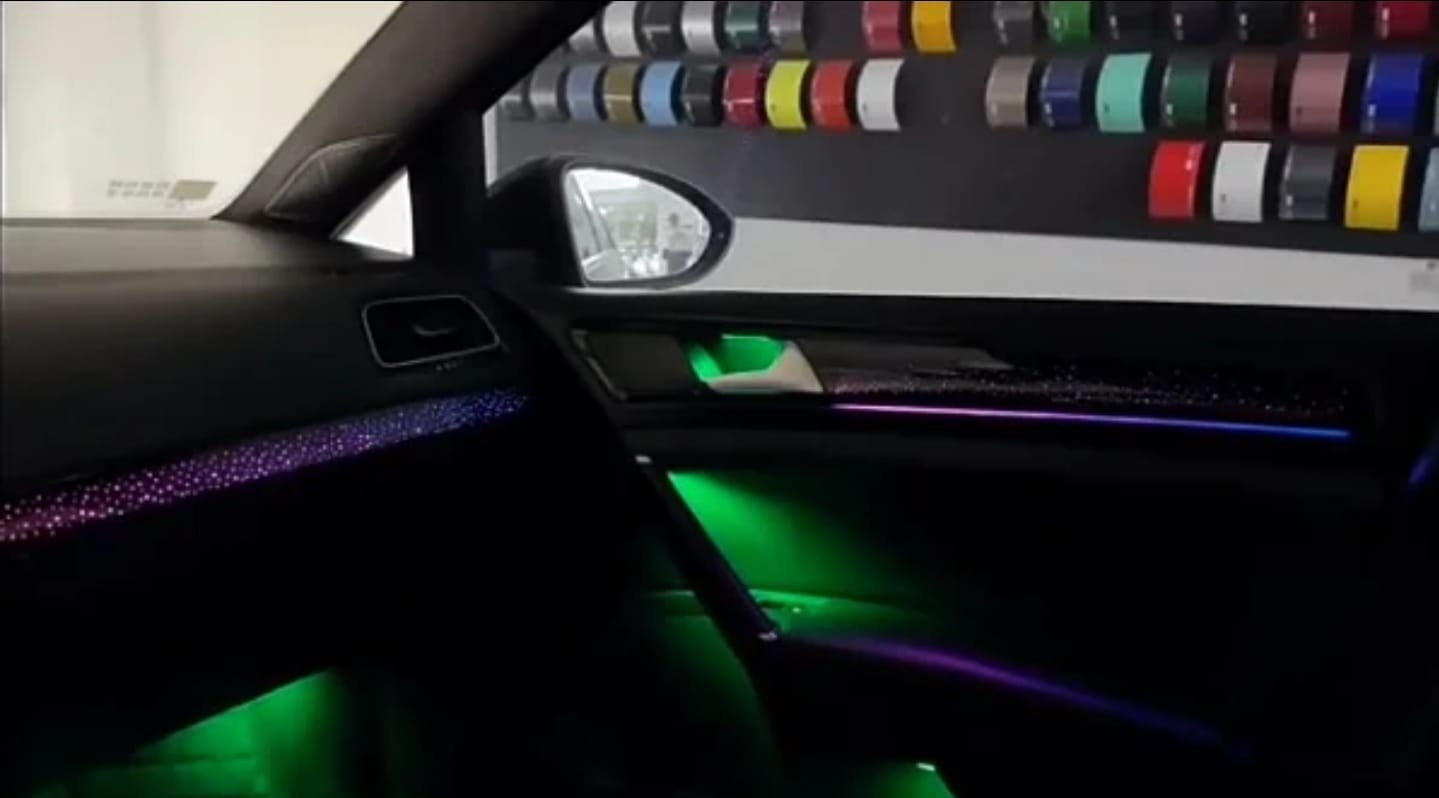 Ambient Light per Volkswagen Golf 7, VII (2014-2021), 256 Colori RGB