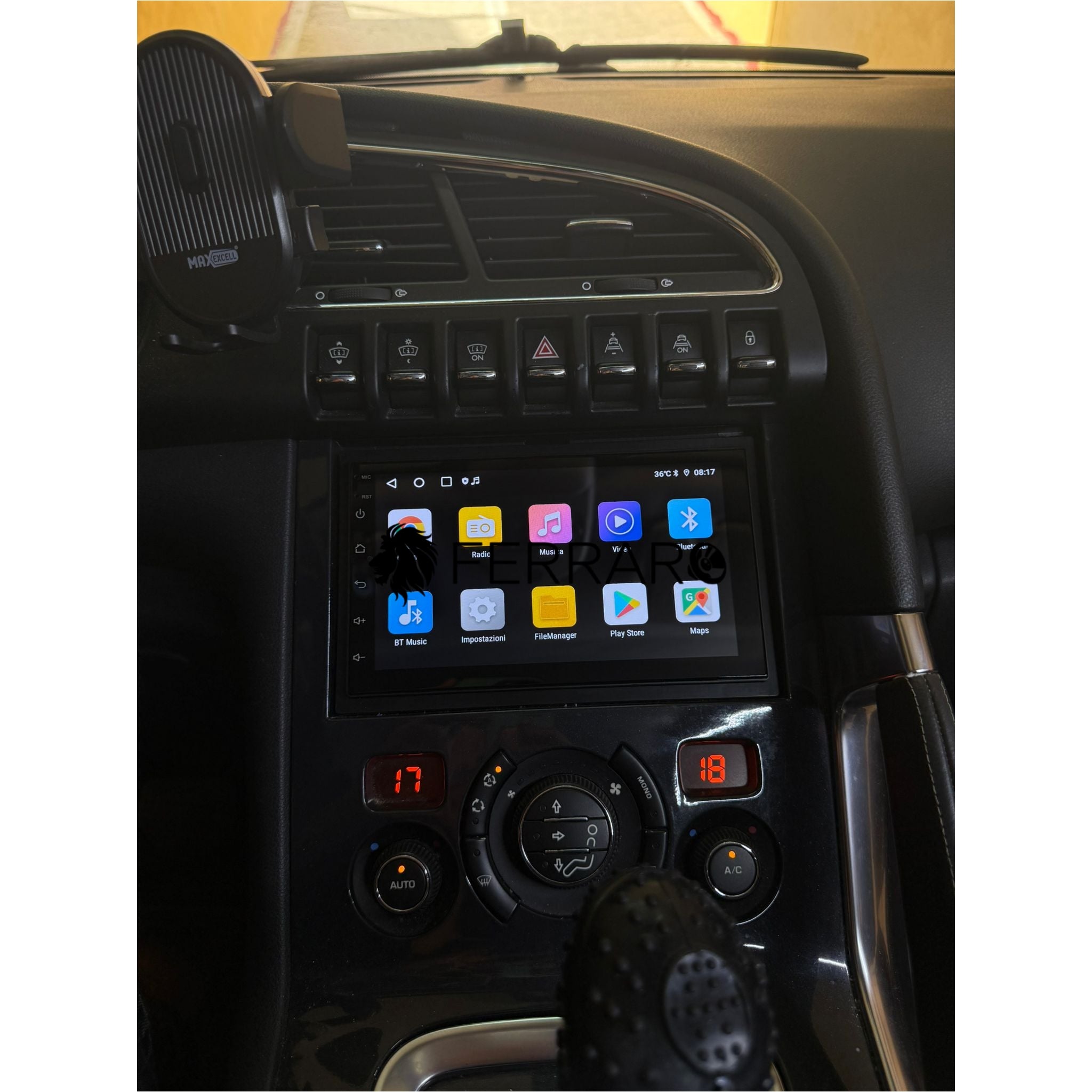 Autoradio per Peugeot 3008 7" | 2009-2015 | Android | Bluetooth | CarPlay | Android Auto | 2GB/4GB/6GB/8GB Ram