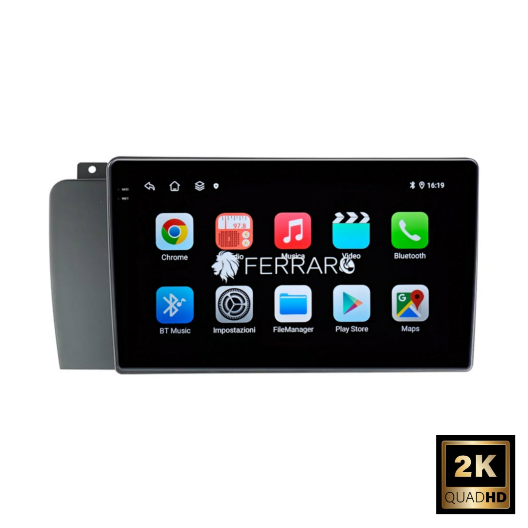 Autoradio per Volvo V70 9" 2K | 2004-2007 | Android | Bluetooth | CarPlay | Android Auto | 12/256GB Ram