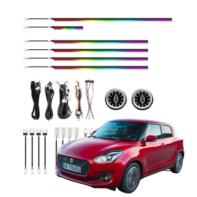 Ambient Light per Suzuki Swift (2016-2023), 256 Colori,  APP