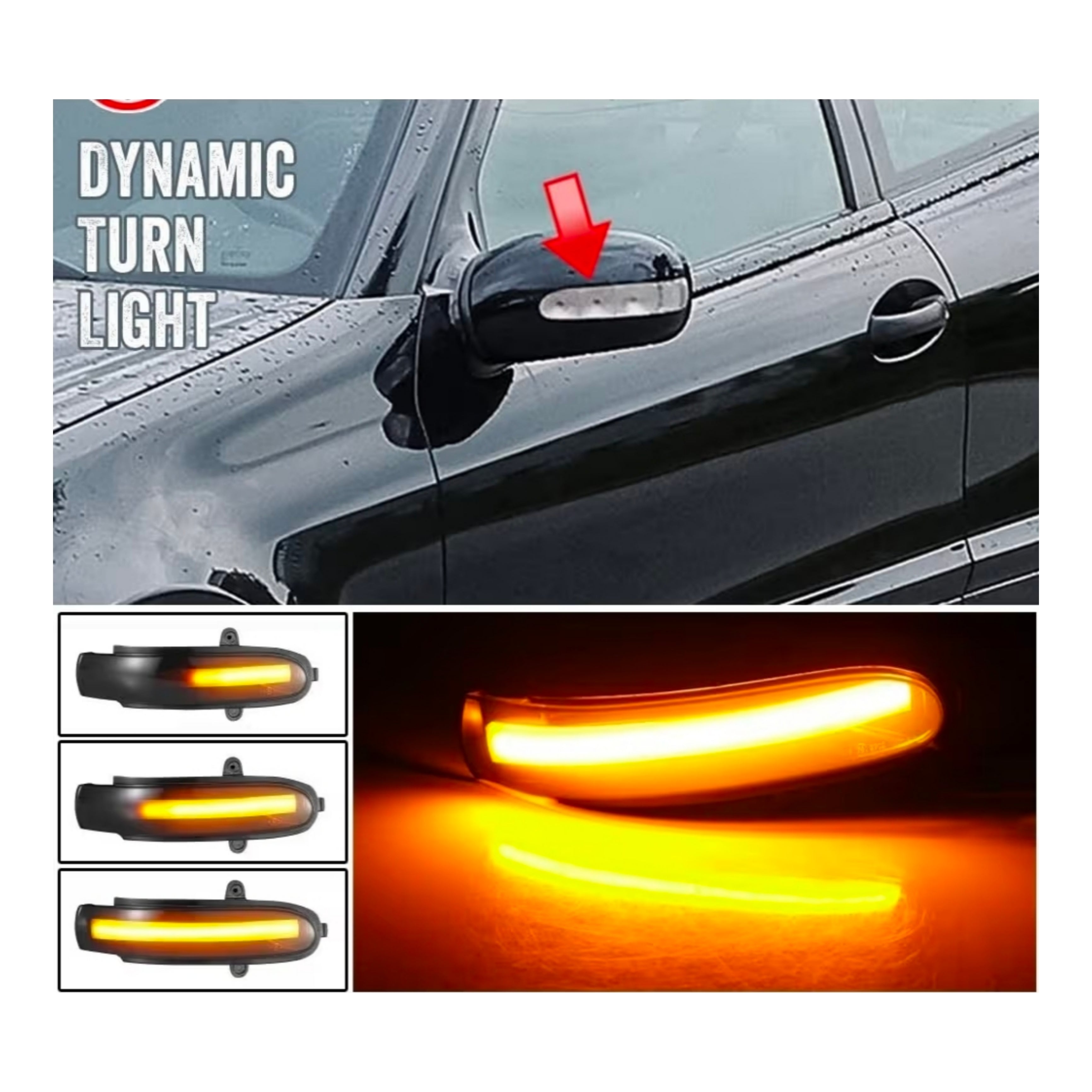 Indicatore Direzione Led per Mercedes Classe C W203 (2000-2007), Plug and Play