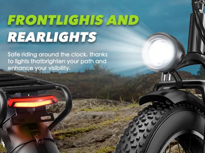 FerraroStore S8-Single, Bici Elettrica Pieghevole, 20*4", Batteria 48V