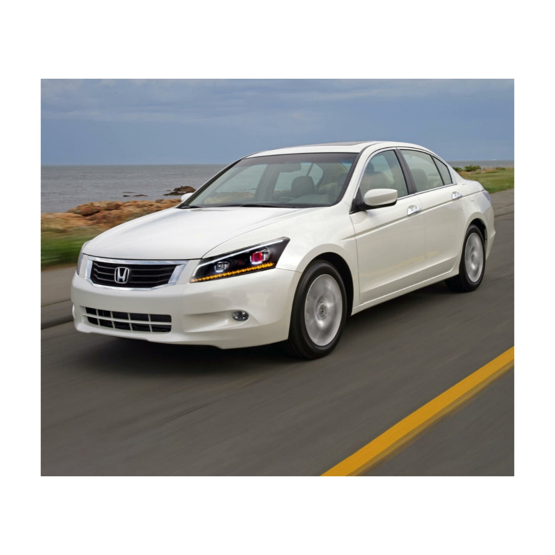 Fanali Anteriore Completo per Honda Accord VIII (2008-2012) a LED