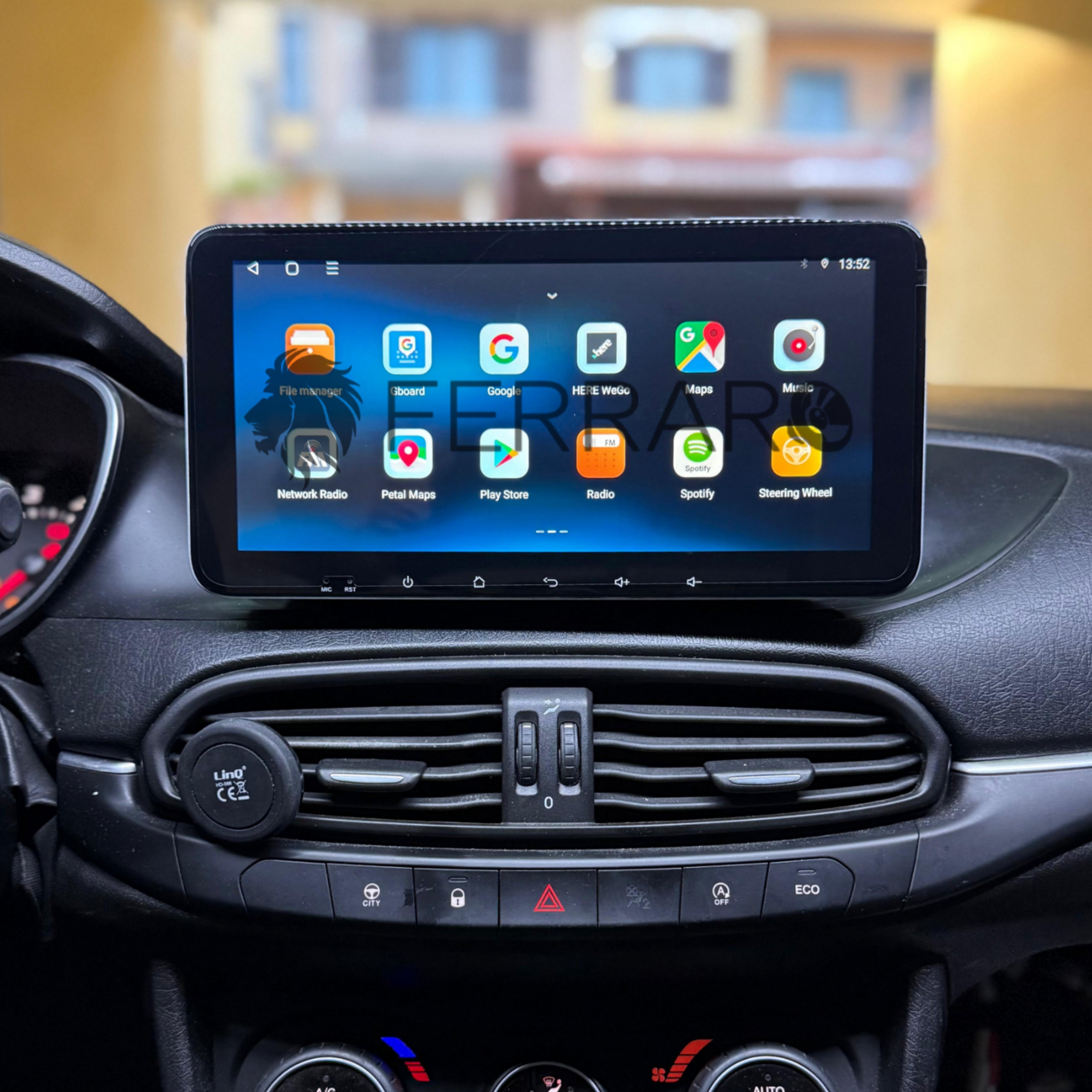 Autoradio per Fiat Tipo 10.35" | Dal 2016 in Poi | Android | Bluetooth | CarPlay | Android Auto | 4/64GB Ram