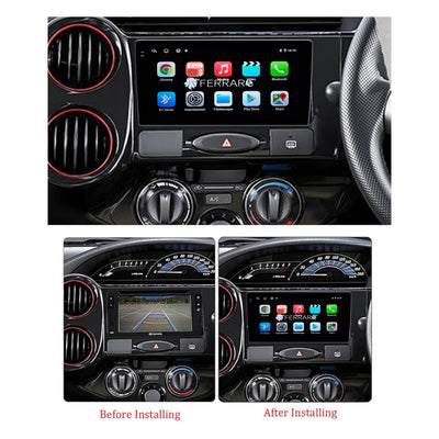 Autoradio per Toyota Etios 9" 2K | 2010-2024 | Android | Bluetooth | CarPlay | Android Auto | 12/256GB Ram