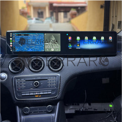 Autoradio per Mercedes Classe A | CLA | GLA | G 12.3" + 12.3" | 2013-2019 | Android | Bluetooth | CarPlay | Android Auto | 8/128GB Ram