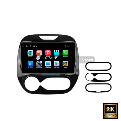Autoradio per Renault Captur 9" 2K | 2013-2019 | Android | Bluetooth | CarPlay | Android Auto | 12/256GB Ram