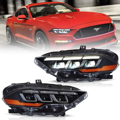 Fanali Anteriore Completo per Ford Mustang 6ª Serie (2018-2024) a LED