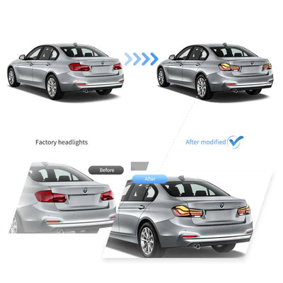 Fanali Posteriore Completo per BMW Serie 3 F30, F35, F80 (2012-2019) a LED