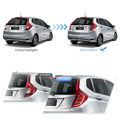 Fanali Posteriore Completo per Honda Fit/Jazz (2015-2020) a LED