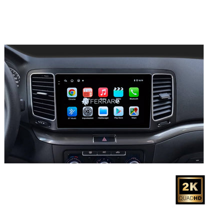 Autoradio per Volkswagen Sharan 9" 2K | 2012-2018 | Android | Bluetooth | CarPlay | Android Auto | 12/256GB Ram