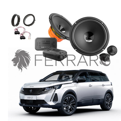 Hertz Kit 4 Casse | DSK 165.3 | Anteriori | Peugeot 5008 2ª Serie (Dal 2016>)