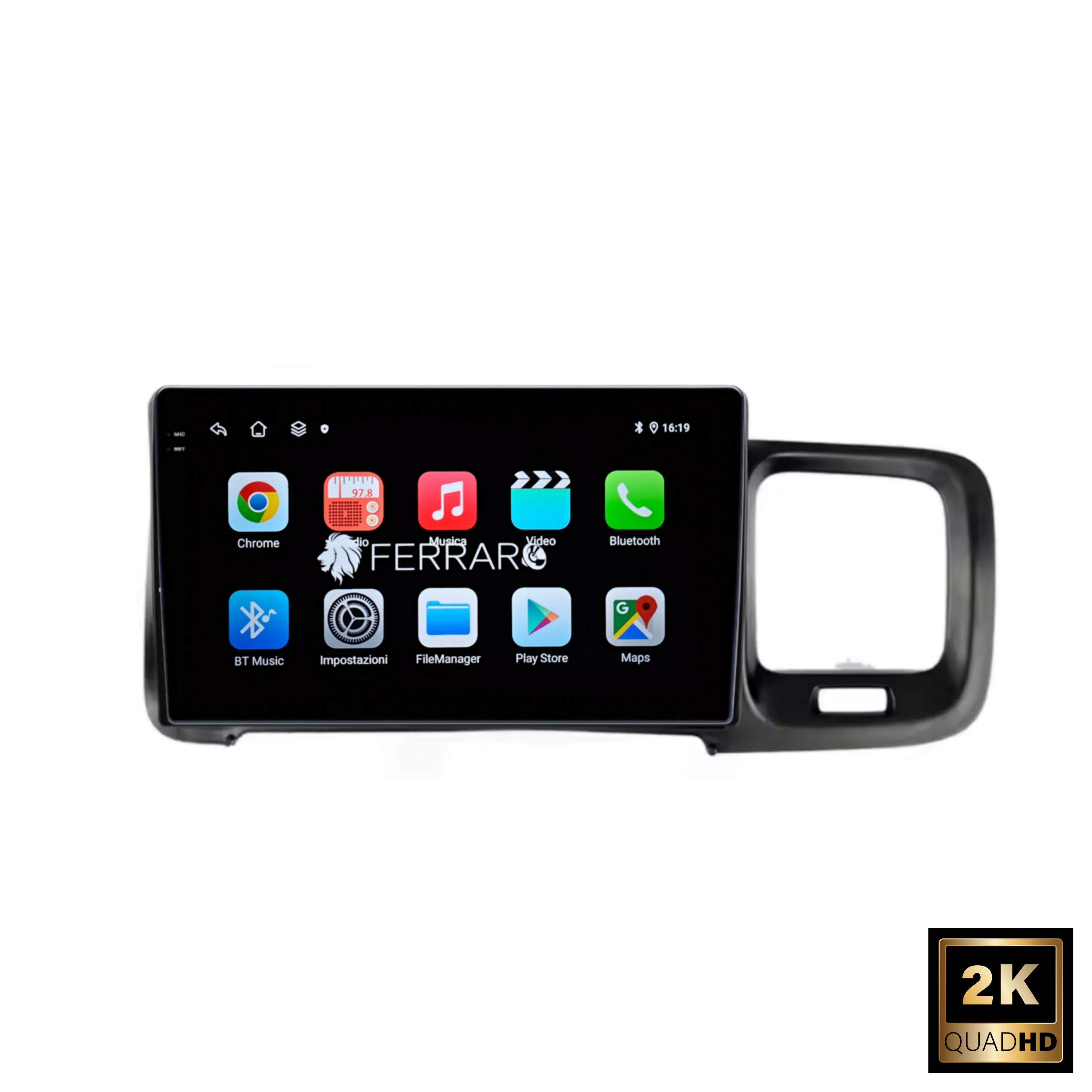 Autoradio per Volvo S60 | V60 9" 2K | 2008-2020 | Android | Bluetooth | CarPlay | Android Auto | 12/256GB Ram