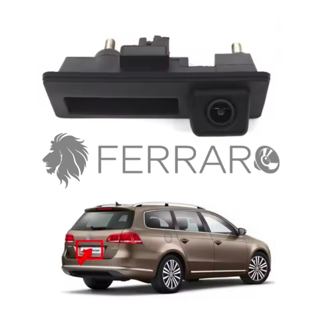 Telecamera Posteriore per Volkswagen Passat B6, B7 (2008-2015), AHD 1920x1080, 170° Gradi