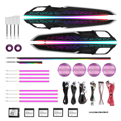 Ambient Light per BMW X5, X6 F15, F16, 64 Colori RGB