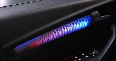 Ambient Light per Audi Q5 (2018-2025), 64 Colori RGB