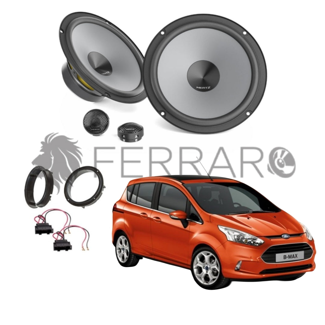 Hertz Kit 4 Casse | K 165 | Anteriori | Ford B-Max dal 2013>