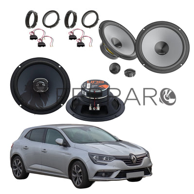 Hertz Kit 6 Casse | K 165 | X 165 | Ant/Post | Renault Megane IV | 4ª Serie  (2017 in Poi)