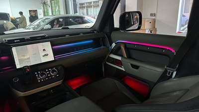 Ambient Light per Land Rover Defender L663 (2019-2026), 64 Colori RGB