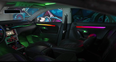 Ambient Light per Volkswagen CC Passat B7 (2011-2016), 256 Colori, APP