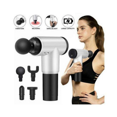 Massaggiatore Muscolare, Regolazione Velocità, Accessori, Vibrazione, Terapia Muscolare