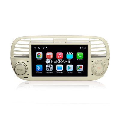 Autoradio per Fiat 500s 7" | 2007-2014 | Android | Bluetooth | CarPlay | Android Auto | 4GB/8GB Ram