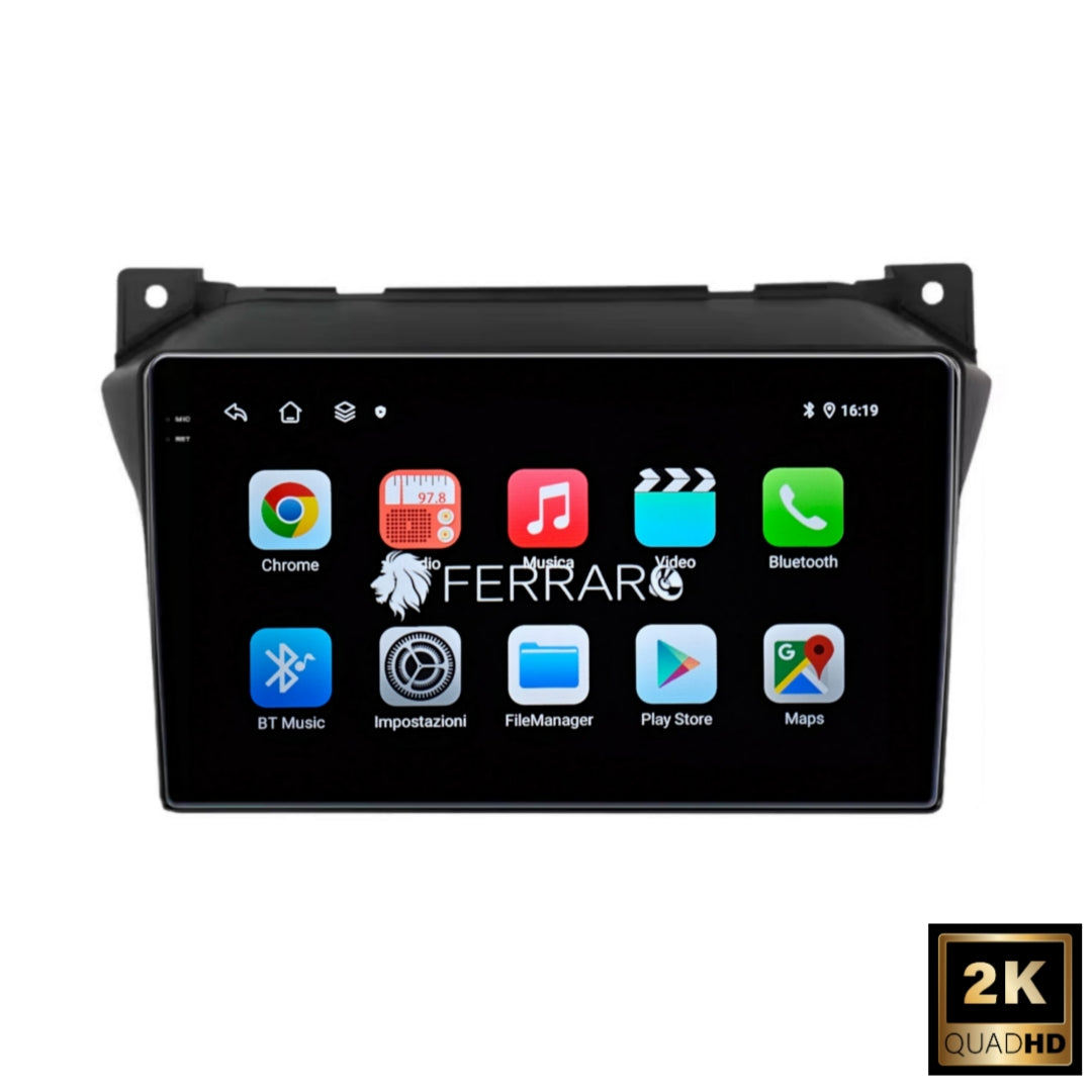 Autoradio per Suzuki Alto 9" 2K | 2009-2014 | Android | Bluetooth | CarPlay | Android Auto | 12/256GB Ram