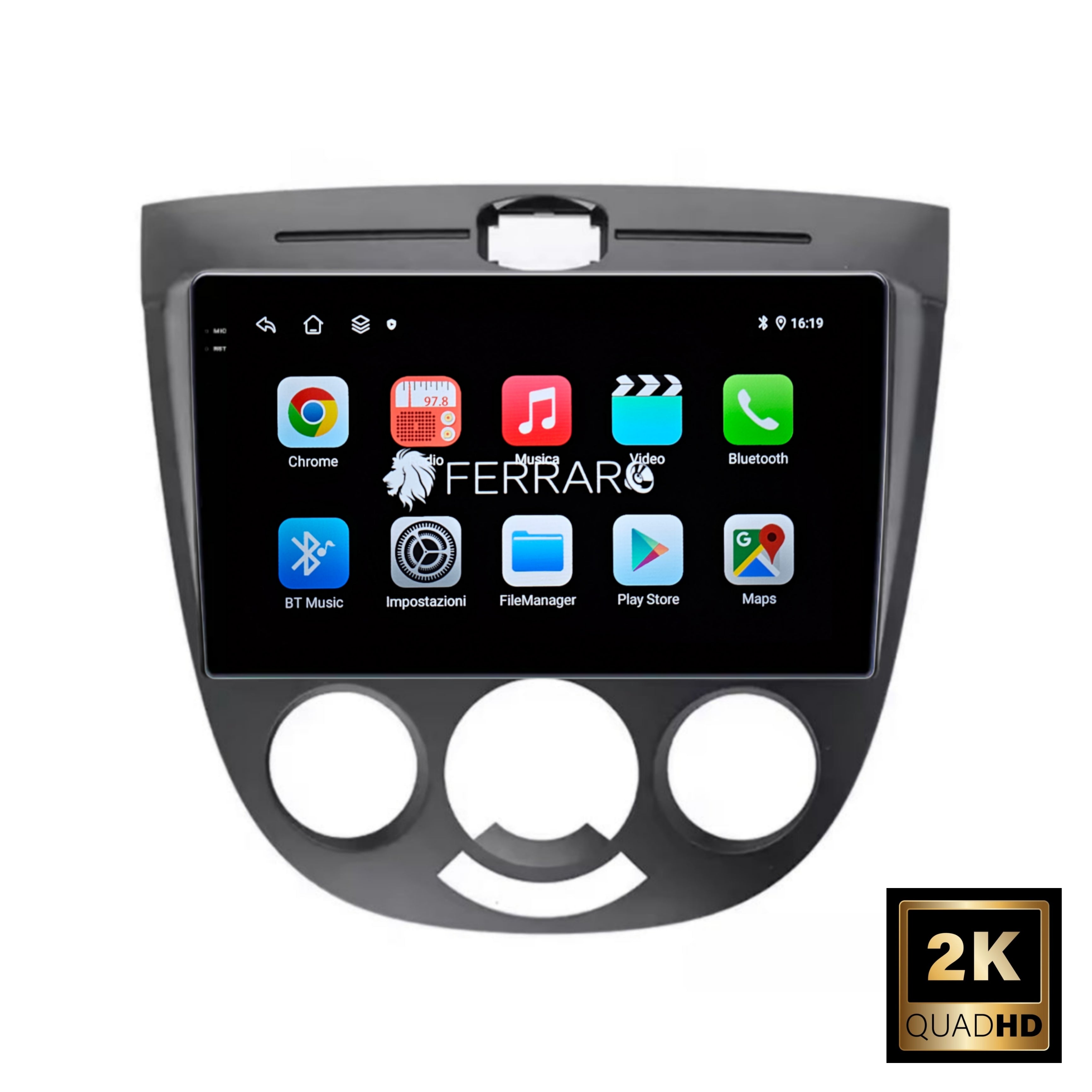 Autoradio per Chrevolet Optra | Buick Excelle Hatchback 9" 2K | 2003-2008 | Android | Bluetooth | CarPlay | Android Auto | 12/256GB Ram